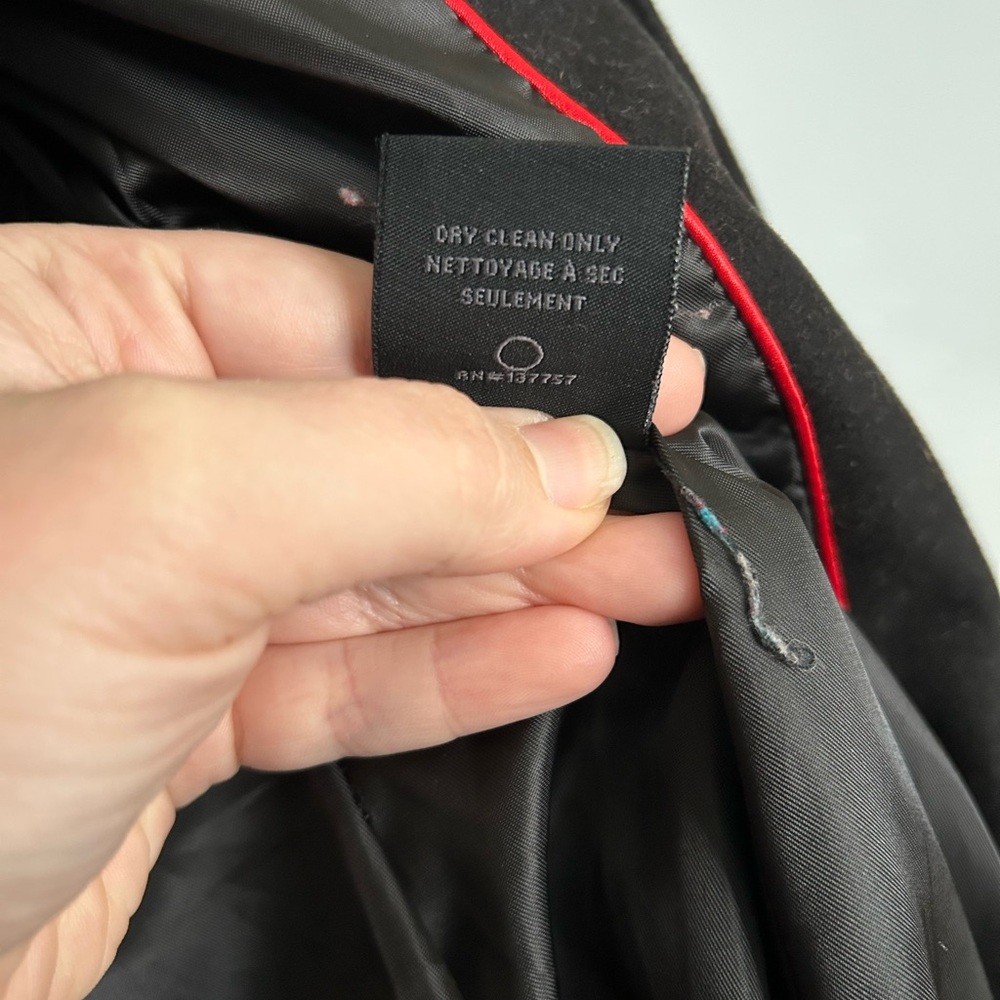 Steve Madden Black Princess Cut Winter Coat - Picture 8 of 9
